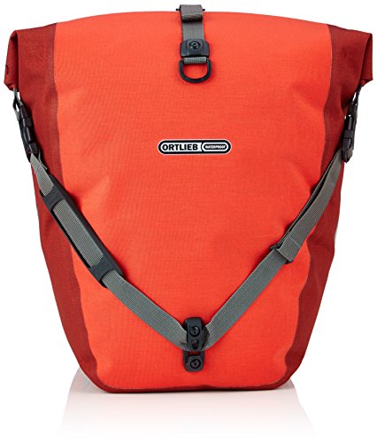 Ortlieb Unisex's Back-Roller Plus Bag, Signal Red/Dark Chili, 42 x 23/32 x 17 cm/20 Litre