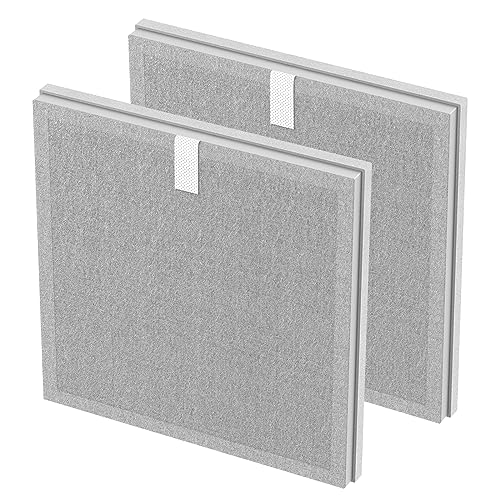 2 Pack 3-in-1 H13 True HEPA Replacement Filter Compatible with Pure Enrichment PureZone Air Purifier Part# PEAIRPLG