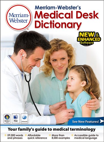 Merriam Webster's Medical Desk Dictionary- Classroom/ Site License 30 users [Download]