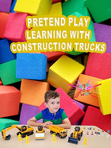 Pretend Play Learning With Construction Trucks