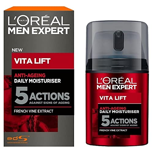 L'Oreal Paris Men Expert Vita Lift 5 Daily Moisturiser 50ml, 1.7 Fl Oz