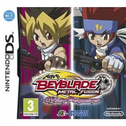 Third Party - Beyblade metal fusion : cyber pegasus sans toupie Occasion [ Nintendo DS ] - 4012927083895