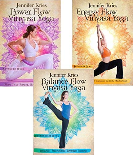 Balance Energy & Power Vinyasa Flow 3 DVD Video Set by Jennifer Kries