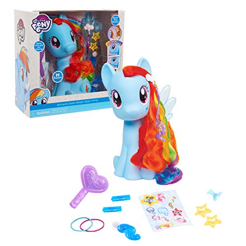 My Little Pony Rainbow Dash Styling Pony, Kids Toys for Ages 3 Up by Just Play