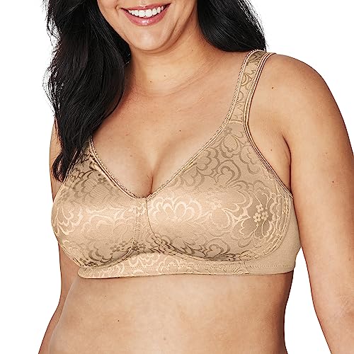 Playtex Women's 18 Hour Ultimate Lift & Support Wireless Bra US4745, Nude, 36C