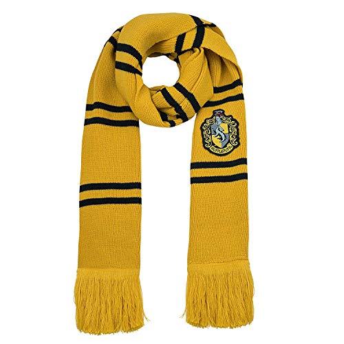 Cinereplicas Harry Potter - Scarf Deluxe Hufflepuff - Official License