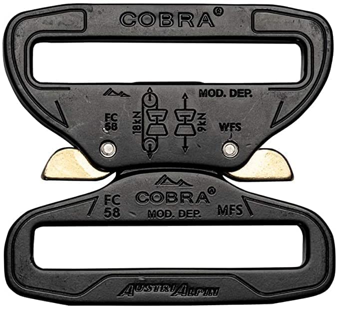 Heavy Duty 2.25' Duty Belt Buckle (Wide) Cobra Buckle
