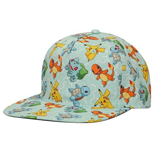 Bioworld Pokemon Character Sublimated Snapback Hat