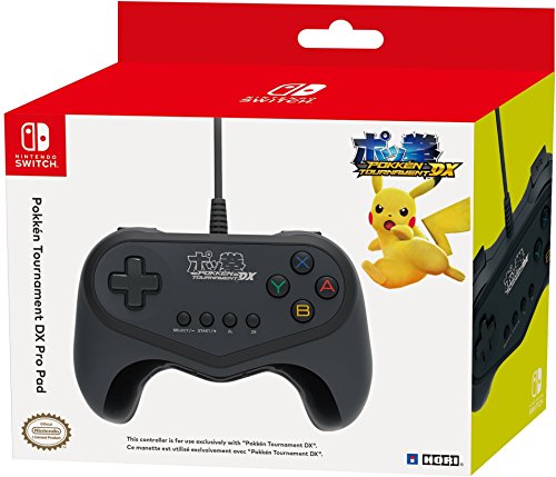 HORI Nintendo Switch Pokken Tournament DX Pro Pad Wired Controller Officially Licensed by Nintendo and Pokemon