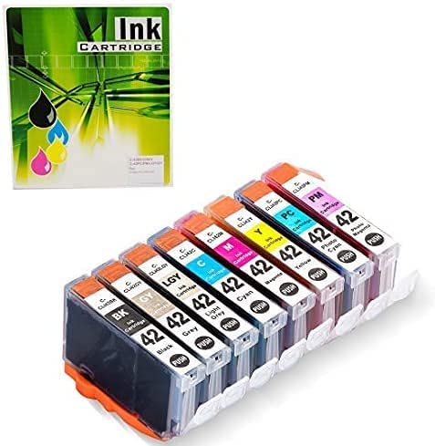 NEXTPAGE Compatible Ink Cartridges Replacement for Canon CLI42 8 Pack for PIXMA PRO-100 Printer, Canon Ink CLI 42 CLI-42 Ink Cartridge Use in Canon pixma pro 100 Printer