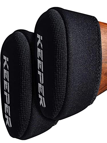 KEEPER MG Recoil Pad for Shotgun - Gel, Slip-On Rifle Stock Pads Compatible with Winchester, Remington, Mossberg and Ruger - Gun Shooting and Hunting Accessories﻿, 2 Pack