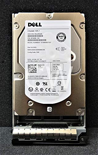 Dell 600gb 15k 3.5' SAS6 Hard Drive - SAS - 15000 RPM - 16 MB Buffer - 1 Pack - W347K