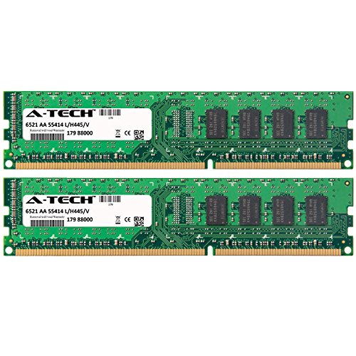 A-Tech 4GB KIT (2 x 2GB) For Gateway SX Series SX2311-03 SX2370-UB30P SX2370-UR10P SX2370-UR30P SX2370-US10P SX2800 (DDR3) SX2800-07 SX2801-01e SX2801-05. DIMM DDR3 NON-ECC PC3-8500 1066MHz RAM Memory