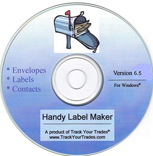 Handy Label Maker Software. Print Mailing Address on Labels, Envelopes. Mass Mail Flyers, Invitations, Christmas Cards. Contacts File, Address Book.