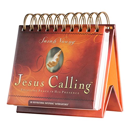 DaySpring - Sarah Young - Jesus Calling: Enjoying Peace in His Presence - An Inspriational DaySpring DayBrightener - Perpetual Calendar (75621)