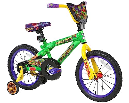 Dynacraft Teenage Mutant Ninja Turtles 16-Inch BMX Bike for Age 5-7 Years