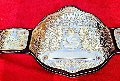 MAXAN NWA Big Gold Championship Belt Adult Size