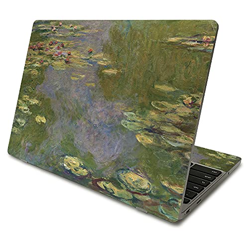 MightySkins Skin Compatible with Samsung Chromebook 4 (2021) 11.6' - Water Lilies | Protective, Durable, and Unique Vinyl Decal wrap Cover | Easy to Apply, Remove, and Change Styles | Made in The USA