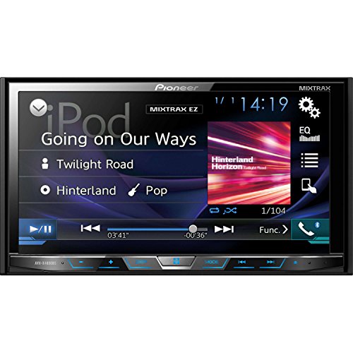 Pioneer AVHX4800BS 2-DIN Receiver with 7' Motorized Display/Built-In Bluetooth/Siri Eyes Free/AppRadio