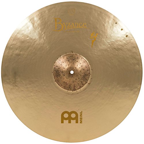 Meinl Cymbals Byzance 22' Vintage Sand Crash/Ride, Benny Greb Signature — Made in Turkey — Hand Hammered B20 Bronze, 2-Year Warranty, B22SACR, inch