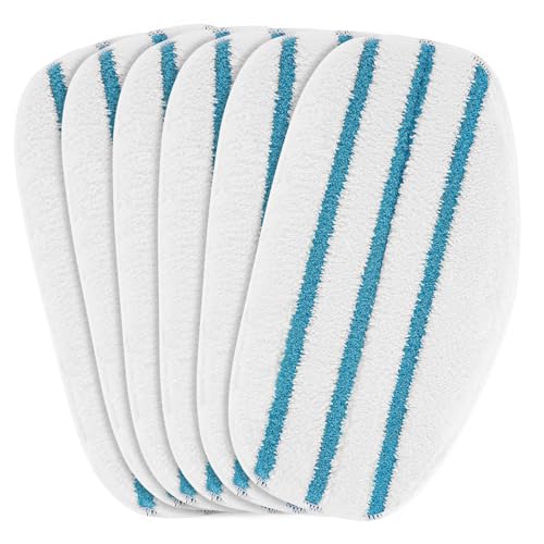 LINNIW 6 Pack Replacement Steam Mop Pads Compatible for PurSteam ThermaPro 10-in-1
