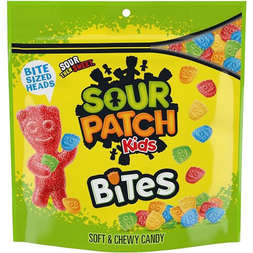 SOUR PATCH KIDS Bites Original Soft & Chewy Candy, 12 oz