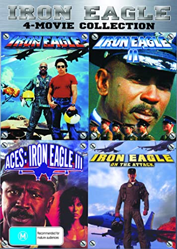 4 Movie Collection - Iron Eagle 1 / Iron Eagle 2 / Iron Eagle 3 / Iron Eagle: On the Attack - Iron Eagle Set DVD