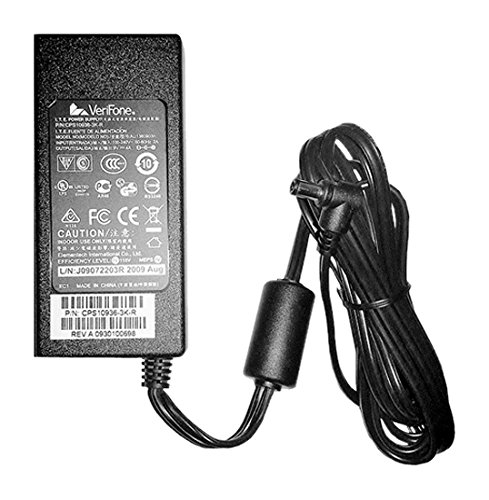 VeriFone Power Supply Cable/Adapter Charger for VX 520 POS Dual-Comm EMV Reader