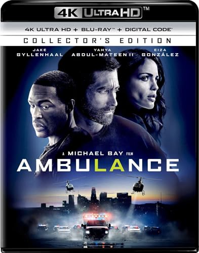 Ambulance - Collector's Edition 4K Ultra HD + Blu-ray + Digital [4K UHD]