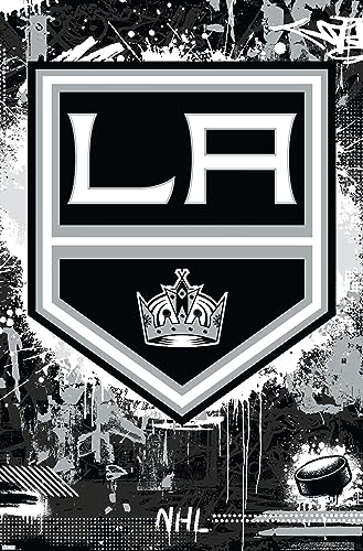 Trends International NHL Los Angeles Kings - Maximalist Logo 23 Wall Poster