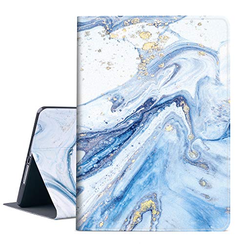 New iPad 9.7 inch 2018/2017 Case, Vimorco Premium Leather Case, Protective Hard Shell Cover for Apple iPad Air 1/2 ipad 6th Generation 5th Generation with Auto Wake/Sleep, Quicksand Marble
