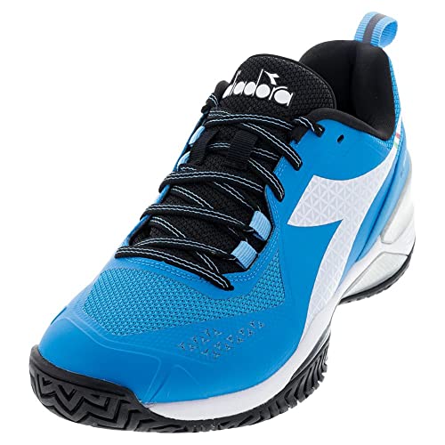 Diadora Mens Blushield Torneo Ag Tennis Sneakers Shoes - Blue - Size 6 M