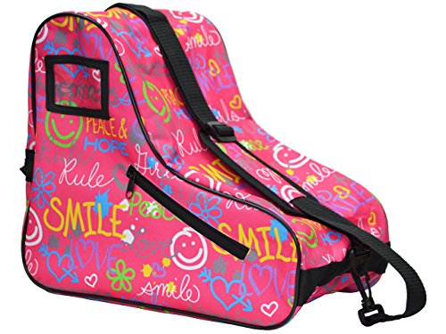Epic Skates Limited Edition Smile Skate Bag, Pink