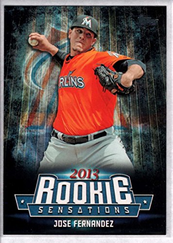 2015 Topps Update Rookie Sensations #RS-8 Jose Fernandez Marlins Baseball Card NM-MT