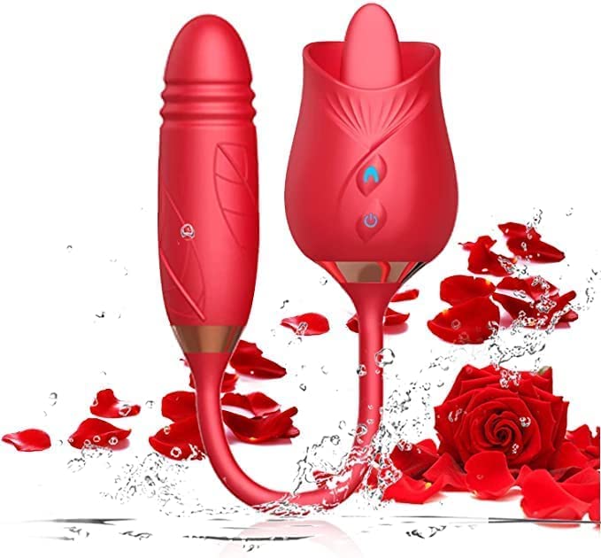 2024 New Roses Shape Sucker for Women Toy Tongues Quiet 10 Speed Adult Toys Waterproof Automatic Electric Adult Toys Machine Pleasure Gifts-1904151
