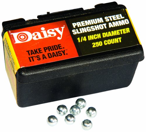 Daisy 8114 1/4' Steel Slingshot Ammo