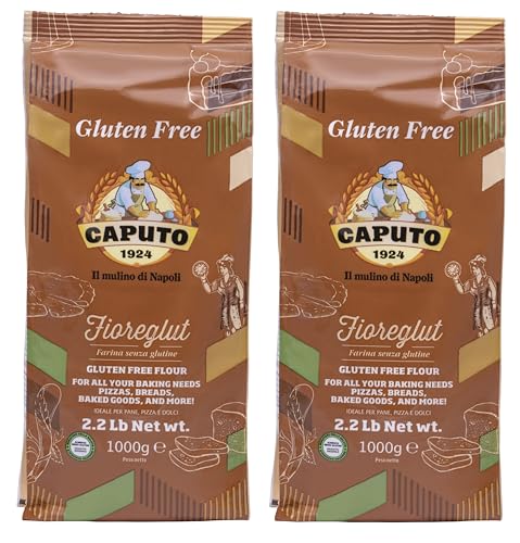 Antico Molino Napoli Antimo Caputo Pizza Flour, Gluten Free, 2.2 Pound (Pack of 2)