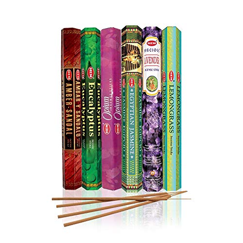 HEM Assorted Hexa Combo Incense Sticks (Assorted