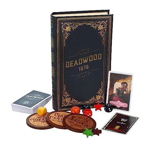 Deadwood 1876 Old West Board Game of Gold, Strategy, Secrets, and Stealing A Wild West Party Card Games for Adults and Family Game Night 2-9 Players Ages 13 and Up