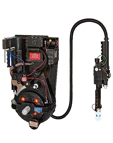 Spirit Halloween Ghostbusters Life-Size Replica Proton Pack | Officially Licensed | Lights Up | Sound features | 3 Modes Multicolored