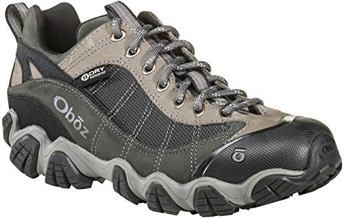 Oboz Firebrand II Low B-Dry Hiking Shoe - Men's Gray, 11.5
