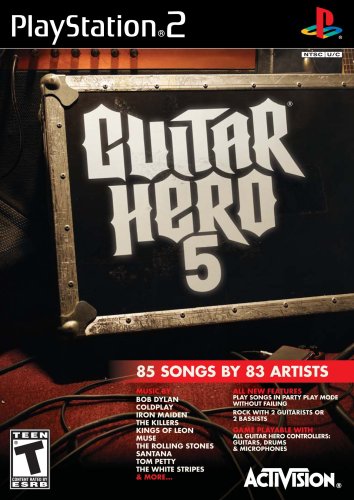 Guitar Hero 5 Stand Alone Software - PlayStation 2 (Game only)