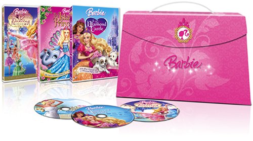 Barbie Princess Collection (Barbie & The Diamond Castle/ Barbie as The Island Princess/ Barbie in The 12 Dancing Princesses) [DVD]