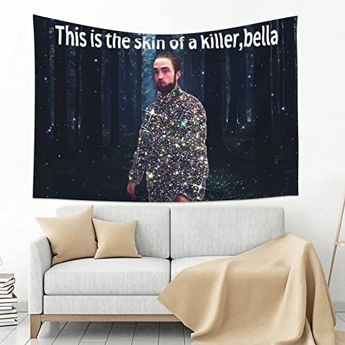 Nature Porter Bella Where The Hell Have You Been Loca Tapestry Wall Hanging Backdrop Blanket for Bedroom Living Room Dorm Decor Tapestry Art 60 X 40 Inch