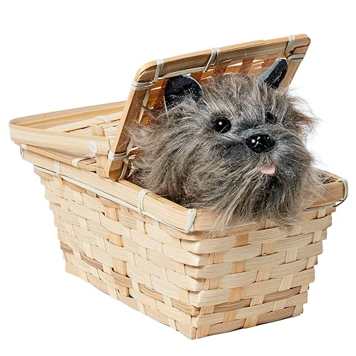 Rubie's Wizard of Oz Dorothy's Toto In A Basket Costume Accessory, 10 x 7 x 5 inches