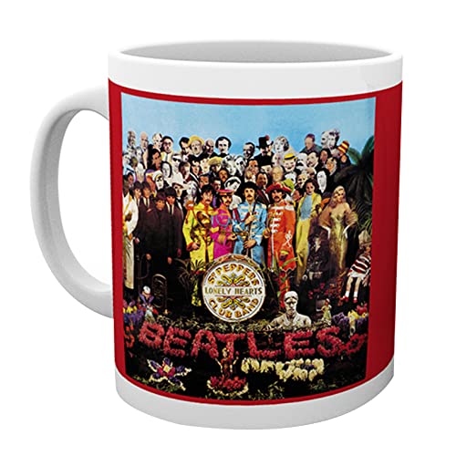 ABYSTYLE GBeye The Beatles Sgt. Pepper Ceramic Coffee Tea Mug 11 Oz. Music Artist Band Drinkware Home & Kitchen Essential Gift