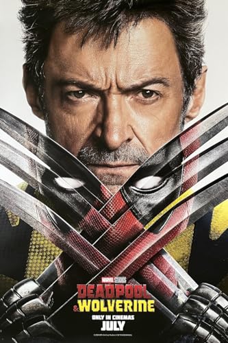 DEADPOOL & WOLVERINE MOVIE POSTER 2 Sided ORIGINAL INTL Version C 27x40 HUGH JACKMAN RYAN REYNOLDS