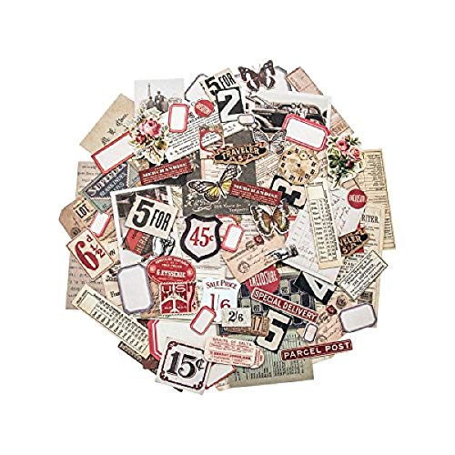 Ephemera Pack - Snippets by Tim Holtz Idea-ology, Various Sizes, 111 Pieces (TH93564)