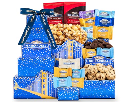 The Ghirardelli Chocolate Gift Tower by Wine Country Gift Baskets