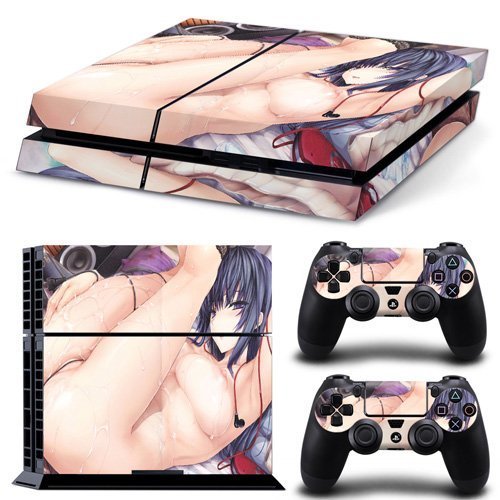 WPS Decal Skin Stickers for Playstation 4 Vinyl Console and Free Ps4 Controller Skin - Anime Diva Project Sexy girl